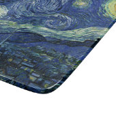 Planche À Découper Starry Night Vincent van Gogh Art Peinture Cu (Coin)