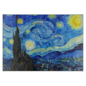 Planche À Découper Starry Night Vincent Van Gogh peinture paris (Devant)