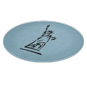 Planche À Découper Statue de la Liberté Bleue (Coin)