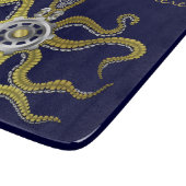 Planche À Découper Steampunk embraye le poulpe Kraken (Coin)