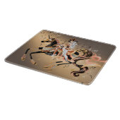 Planche À Découper Steampunk Horse & Lady 6x7 (Coin)