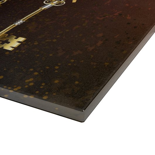 Planche À Découper Steampunk Rusty Background (Coin)