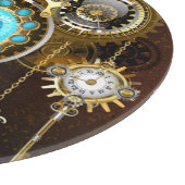 Planche À Découper Steampunk Rusty Background (Coin)