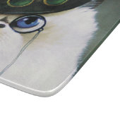 Planche À Découper Steampunk Siamese Persian Chat (Coin)