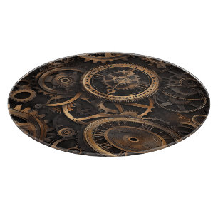 Planche à découper Steampunk Vintage