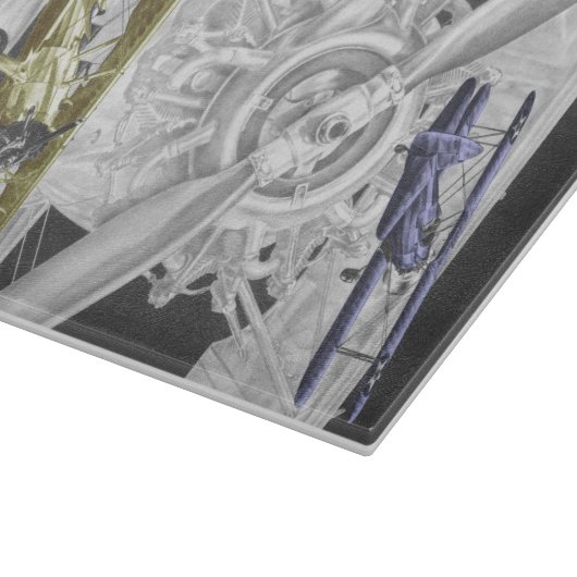 Planche À Découper Stearman Biplane (Coin)