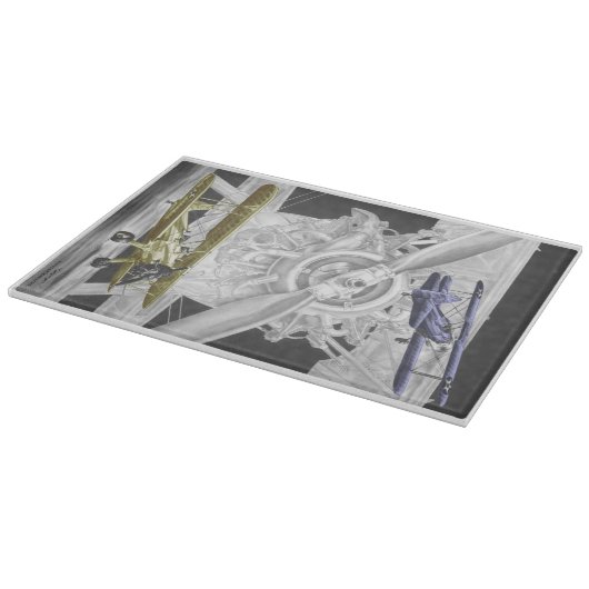 Planche À Découper Stearman Biplane (Coin)