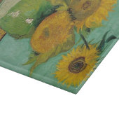 Planche À Découper Still Life - Vase avec trois tournesols. Van Gogh (Coin)