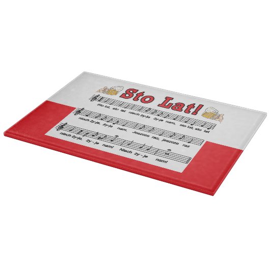 Planche À Découper Sto Lat ! Chanson Avec Beer Mugs (Coin)