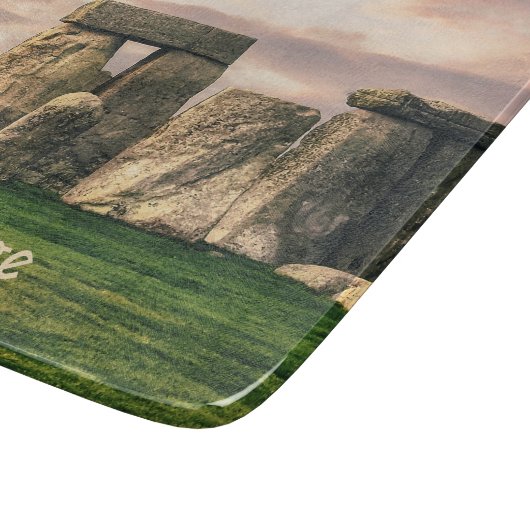 Planche À Découper Stonehenge Angleterre Royaume-Uni (Coin)