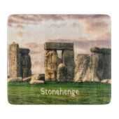 Planche À Découper Stonehenge Angleterre Royaume-Uni (Devant)