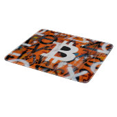 Planche À Découper Street Art "Bitcoin Graffiti" (Style #2) (Coin)