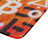 Planche À Découper Street Art "Bitcoin Graffiti" (Style #6) (Coin)