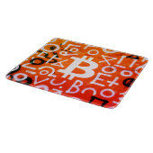 Planche À Découper Street Art "Bitcoin Graffiti" (Style #7) (Coin)