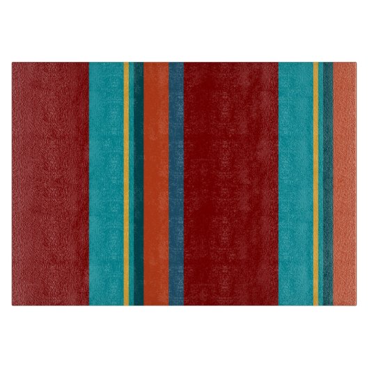 Planche À Découper Stripes du sud-ouest 24 (Devant)