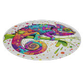 Planche À Découper Style d'aquarelle des teintures Chameleon (Coin)