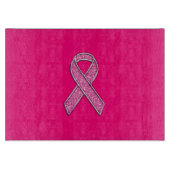 Planche À Découper Style de Parties scintillant courbée Chrome Pink R (Devant)