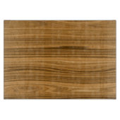 Planche À Découper Style en bois élégant de grain (Devant)