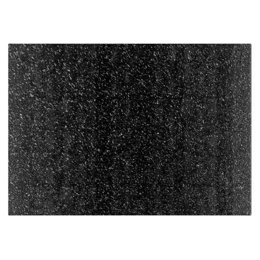 Planche À Découper Style en pierre noir moderne - l'espace (Devant)