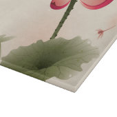 Planche À Découper Style oriental Lotus (Coin)