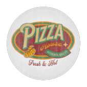 Planche À Découper Style Rétro Pizza House (Devant)