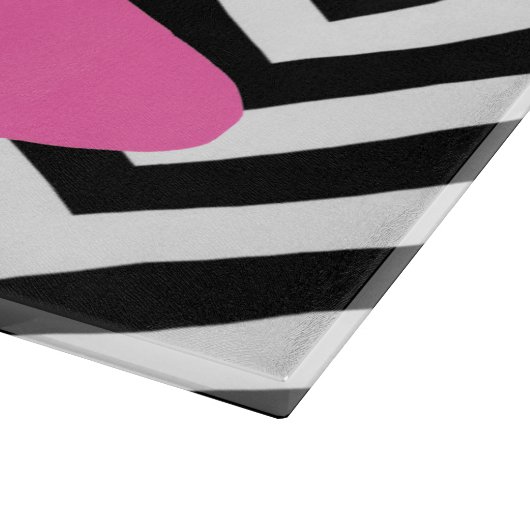 Planche à découper stylet rose (Coin)