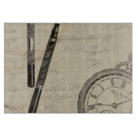 Stylos-plumes et Watchface avec des notes