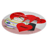 Planche À Découper Sucre et épices - Carte Valentine Art (Coin)