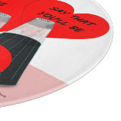 Planche À Découper Sucre et épices - Carte Valentine Art (Coin)