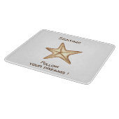 Planche À Découper Suivez vos rêves aquarelle Siège Starfish (Coin)