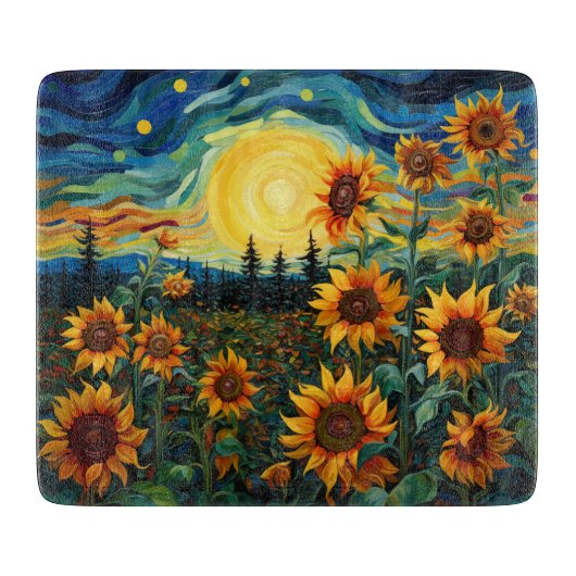 Planche À Découper Sunflowers (Devant)