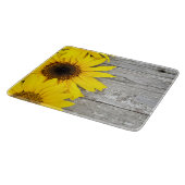 Planche À Découper Sunflowers on table (Coin)