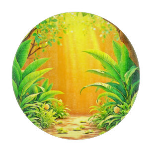 Planche À Découper Sunny Nature Path Art