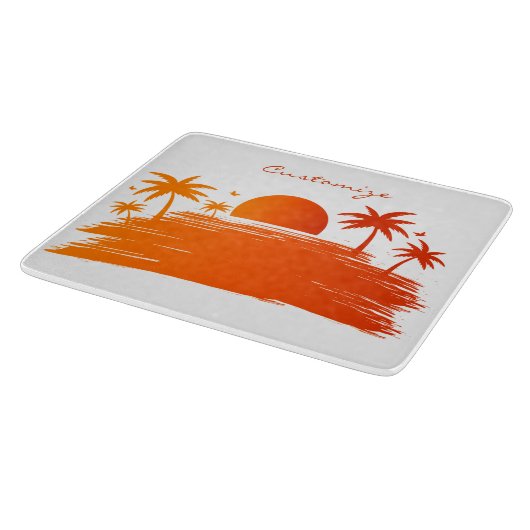 Planche À Découper Sunrise Sunset Thunder Cove (Coin)