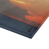 Planche À Découper Sunset Clouds and Sailboat Seascape (Coin)