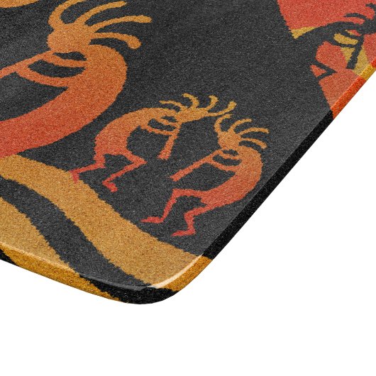 Planche À Découper Sunset Sud-Ouest du désert Kokopelli (Coin)