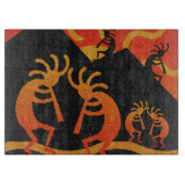 Planche À Découper Sunset Sud-Ouest du désert Kokopelli (Devant)