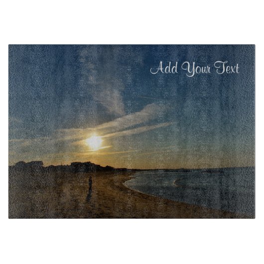 Planche À Découper Sunset texturé par Shirley Taylor (Devant)