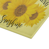Planche À Découper Sunshine Jaune du matin (Coin)