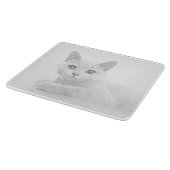 Planche À Découper SUPER CUTE Kitten Cat Portrait (Coin)