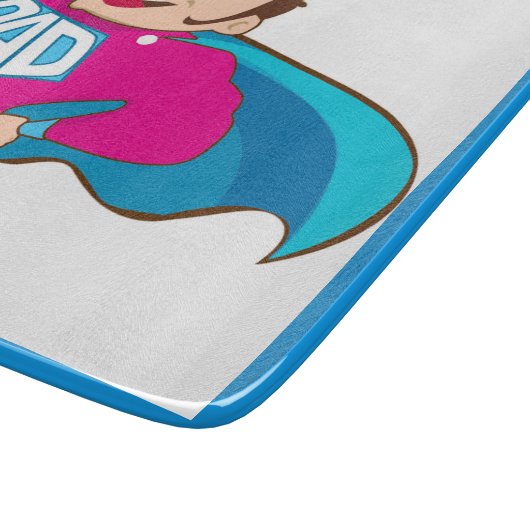 PLANCHE À DÉCOUPER SUPER DAD (Coin)