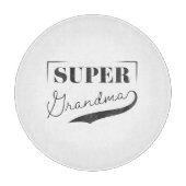 Planche À Découper Super grand-mère (Devant)