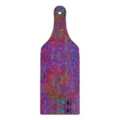 Planche À Découper Super psychédélique Magenta Retro Liquide Swirl (Devant)