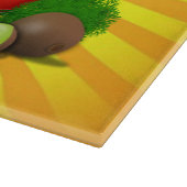 Planche À Découper Superbes fruits Légumes et soleil (Coin)