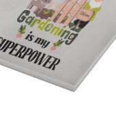 Planche À Découper Superpuissance du jardin, jardinier mignon (Coin)