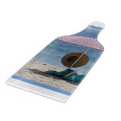 Planche À Découper Sur la plage (Coin)