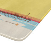 Planche À Découper Surf Days - Galveston Island, Texas (Coin)