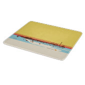 Planche À Découper Surf Days - Galveston Island, Texas (Coin)