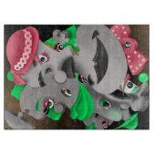 Planche À Découper Surreal Puzzle faces Plan (Devant)