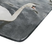 Planche À Découper Swan impressionniste (Coin)